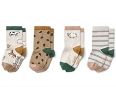 Liewood farm/sandy strømper Silas (4-pak)